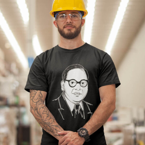 Ambedkar T Shirt in Black Ambedkar T Shirt for Kids
