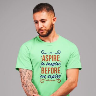 Aspire to Inspire Men T Shirt