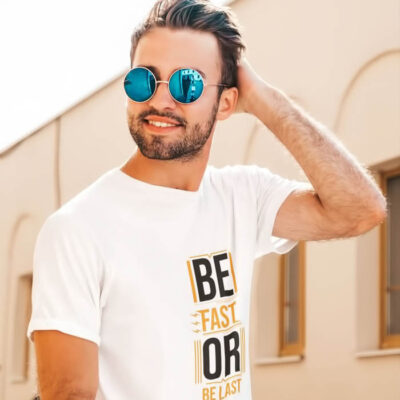 Be Fast Men T Shirt