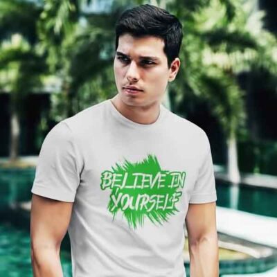 Believe Yourself Men T Shirt