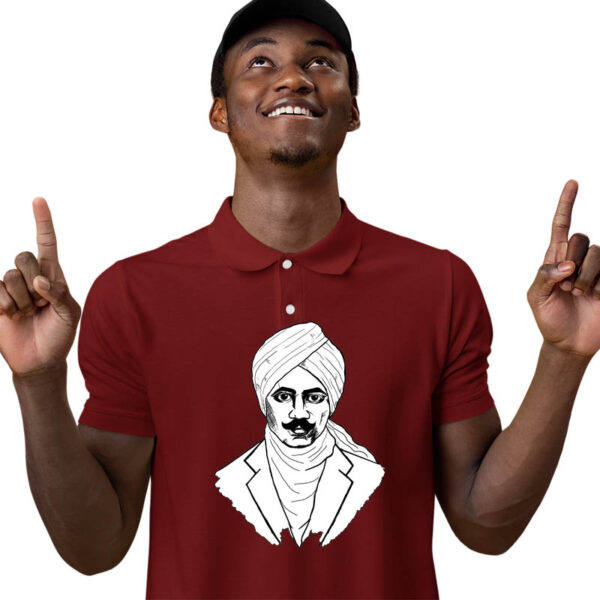 Bhathiyar Polo T Shirt Bharathiyar T Shirt for Kids