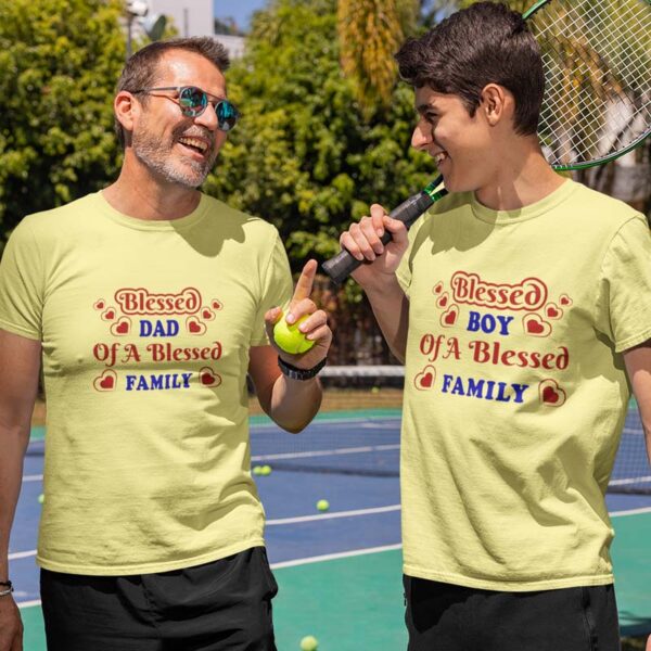 Blessed Dad T Shirt