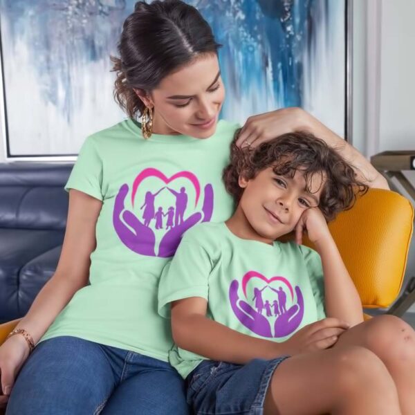 Caring Parents Family T Shirt