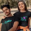 Mr and Mrs couple T Shirt