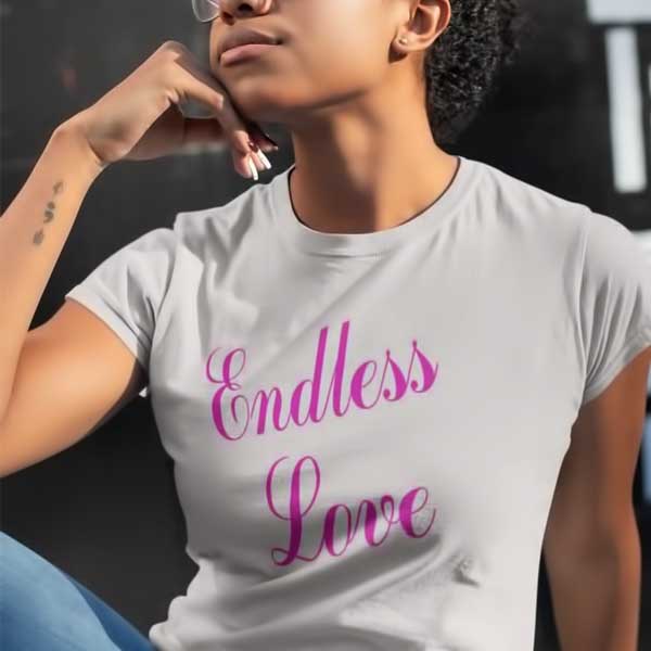 Endless Love female t shirt Endless Love Couple T Shirt