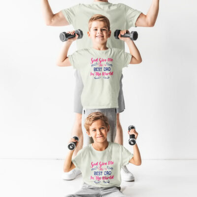Best Dad and Kids T Shirt