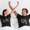 Queen and Princess T Shirt for Mom and Daughter