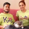 Queen and Princess T Shirt for Mom and Daughter