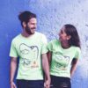 Unnul Naan Tamil Couple T Shirt